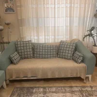 پرده|پرده، رانر، رومیزی|تهران, بهار|دیوار