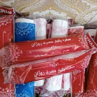 سفره یکبار مصرف.|ظروف نگهدارنده، پلاستیکی، یک‌بارمصرف|اهواز, کمپلو جنوبی|دیوار