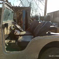 جیپ روسی|خودرو کلاسیک|رشت, جانبازان|دیوار