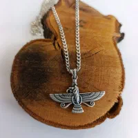 پلاک فروهر نقره