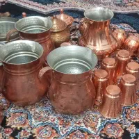 ظروف مسی|ظروف سرو و پذیرایی|فارسان, |دیوار