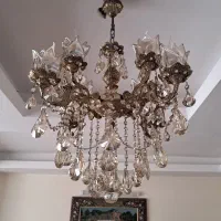 ۲عددلوستر برنز