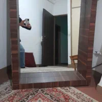 اینه قدی یک متر دریک ونیم تمیز وعالی|آینه|آمل, |دیوار