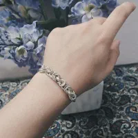 دستبند نقره دیسکوفر