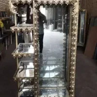 بوفه کنسول جا باندی ایستاده برنزی