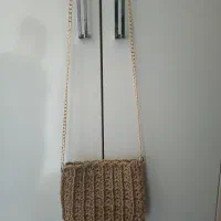 کیف کوچک با جنس مکرومه
