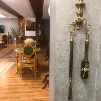 پاشنه کش و برس برنز ایتالیایی وارداتی اک بند آنتیک