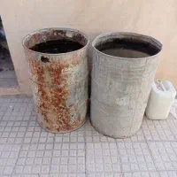 دو عدد بشکه جهت ساخت وساز