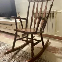 صندلی چوبی راکر|صندلی و نیمکت|تهران, نارمک جنوبی|دیوار