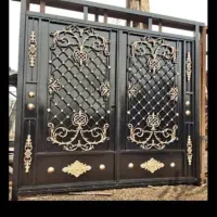 درب حیاط دولنگه سه لنگه موجود هست|مصالح و تجهیزات ساختمان|اهواز, شریعتی جنوبی|دیوار