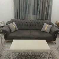 یک دست مبل استیل و کاناپه