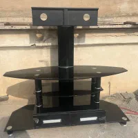میز تلویزیون شیشه ای