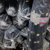 پارچه تور بابونه