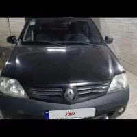 رنو تندر ۹۰  مدل ۱۳۸۹  تیپ E2.مشکی رنگ|خودرو سواری و وانت|تهران, کاج|دیوار