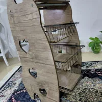 سبدسیب زمینی وپباز|آب‌چکان و نظم‌دهنده ظروف|بندر انزلی, سامانسر|دیوار