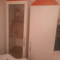 تخت و کمد بچه گانه|تخت و سرویس خواب|شهرکرد, |دیوار