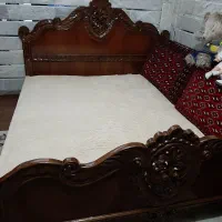 تختخواب دونفره چوبی