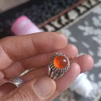 انگشتر نقره دست ساز کهنه ... شجر