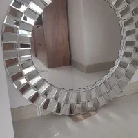 آینه دکوراتیو مدل خورشیدی بهمراه کنسول آینه ای