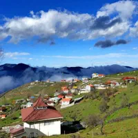 فروش زمین ییلاقی/ ویو ابدی/روستای کاکرون/ تو بافت