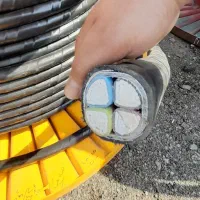 کابل برق ۵۰+۹۵×۳ آلومینیومی