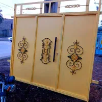 درب حیاط|مصالح و تجهیزات ساختمان|شادگان, |دیوار