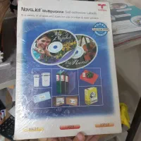 لیبل مات ۱۰۰ برگی a4 پشت چسب دار نواجت novajet