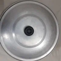 ماهیتابه روحی درب دار جنس قدیمی ضخیم و تمیز