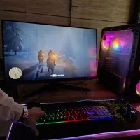 کیس16هسته ای نسل 14هیولای گیم ورندرباگرافیک 5060Ti|رایانه رومیزی|کرج, گلشهر|دیوار