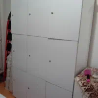 لاکر یا کمد دیواری دوتا ۹تایی کاملا در حد نو
