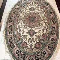 فرش ۶ متری بیضی