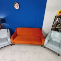 مبل راحتی نو با طراحی و رنگ های خاص دو ست|مبلمان خانگی و میز عسلی|پردیس, فاز ۱۱|دیوار