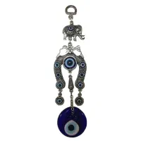 آویز چشم نظر مدل نعل و فیل کد 667