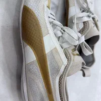 کفش پوما سفید بژ|کیف، کفش، کمربند|بهشهر, |دیوار