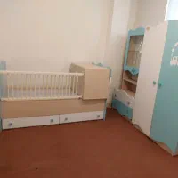 سرویس تخت و کمد بوفه کودک|تخت و سرویس خواب|زنجان, |دیوار