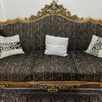 مبلمان مدل فرانسوی با چوب راش