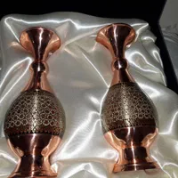 دوعدد جام مس کاری شده در جعبه فوق شیک|صنایع دستی و سایر لوازم تزئینی|تهران, جنتآباد شمالی|دیوار