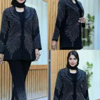 کت مجلسی نگین  کار شده مجلسی گالری مدلند