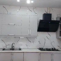 نصب ماربل شیت و بین کابینتی.pvc.سقف و کاغذ دیواری|خدمات پیشه و مهارت|ایلام, |دیوار