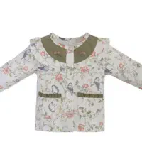 بلوز مانتویی طرح گنجشک نلی سایز ۲