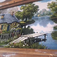 تابلو فرش  ماشینی  بسیار زیبا|تابلو فرش|تهران, سردارجنگل|دیوار