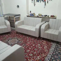 مبل راحتی دسته مکعبی