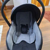 کریر طوسی مشکی نو|کالسکه و لوازم جانبی|رشت, حمیدیان|دیوار