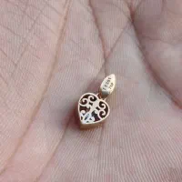 پلاک گردنبندی طلا قلب|جواهرات|تهران, نیروی هوایی (پیروزی)|دیوار