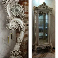 ست بوفه وساعت منبت