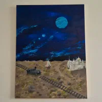 تابلو نقاشی خیالی