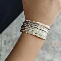 النگوی رنگ ثابت 7عدد