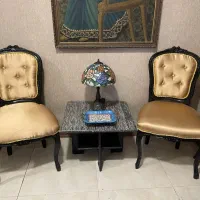 دوعدد صندلی استل میزبان