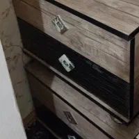 تختخواب  دونفری با دوتا عسلی وتشک|تخت و سرویس خواب|اردبیل, |دیوار