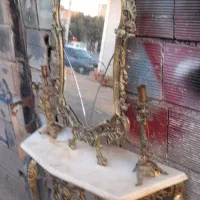 آینه کنسول|کلکسیون اشیاء عتیقه|خوی, |دیوار